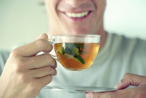 τσάι από βότανα για τη θεραπεία της προστατίτιδας